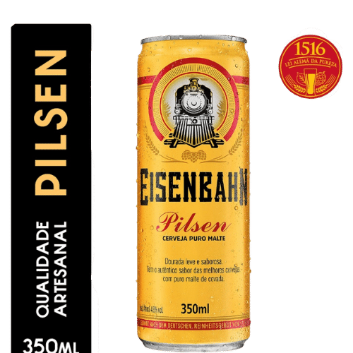 CERVEJA EISENBAHN PILSEN 350ML LT